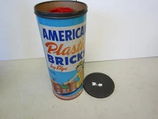 VINTAGE AMERICAN PLASTIC BRICKS BY ELGO BUILDING SET BLOCKS BRICKS TOY