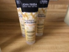 3 John Frieda Brightening Shampoo Highlight Activating For Blondes 8.45 Oz Each