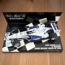 Minichamps BMW Sauber F1.06 N. Heidfeld 2006 1:43 “Danke Michael” Brazil