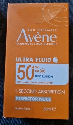Avene LSF50 Ultra Fluid Perfector nude 50ml 1 Sekunde Absorption hoher Schutz 