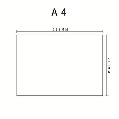 Whiteboard Message Board Einseitiger Aufkleber HAUSTIER 297 Mm X 210 Mm