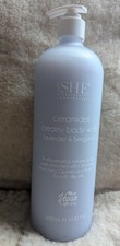 Image of Om She Aromatherapy CERAMIDES creamy body wash Lavender & Bergamot 1000ml