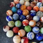 ESTATE LOT MARBLES /SWIRLS/OX BLOOD /SLAGS /PATCHES/RIBBON/B34 — photo 7