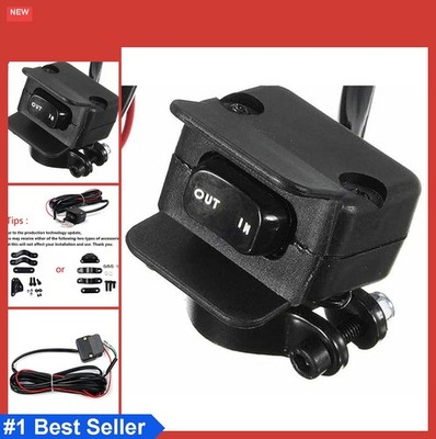 Heavy Duty Handlebar Control Line Winch Rocker Switch Handlebar Control Warn For