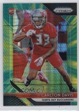 2018 Panini Prizm Rookie Hyper Prizm 44/275 Carlton Davis #260 1m22