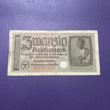 Germany- 20 Reichsmark- 1939-1945