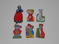 MIO LOCATELLI FIGURINE MORBIDE LOTTO 6 PERSONAGGI TIPO PLASTECO (32)