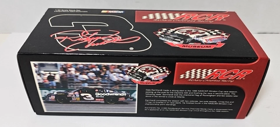 2004 Action 1/32 #3 Dale Earnhardt RCR Museum Series 1996 Monte Carlo - Image 2 of 4