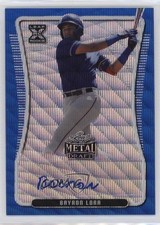 2020 Leaf Metal Draft Blue Wave 15/20 Bayron Lora #BA-BL1 Auto 0w7