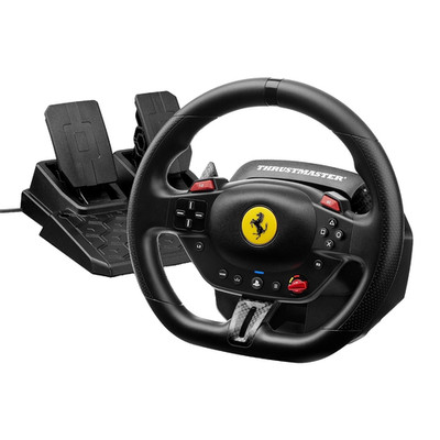 Thrustmaster T98 Ferrari 296 GTB Wheel Pedal Set PS4, PS5, PC