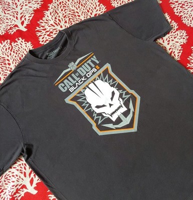 Call of Duty Black Ops 2 T-shirt Activision Video Game Tee Gaming Xbox Ps4