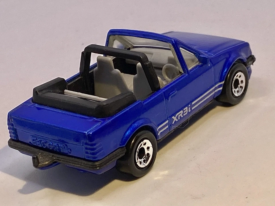Matchbox🔥Superfast 1981 Ford Escort XR3 i кабриолет - почти как новый/M🔥 - Изображение 4 из 4