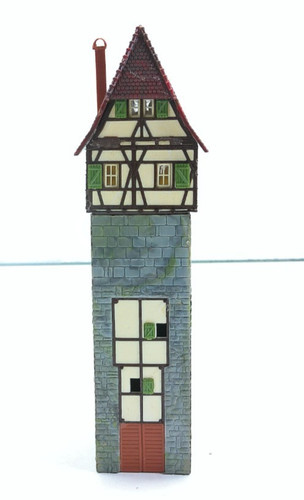 Faller H0 B-931 casa antigua - construida - sin embalaje original # 14594 | Condition: Gebraucht