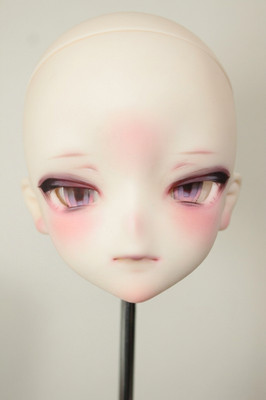 Volks DDH-09 Custom Doll Head Semi-White OOAK Painted Eyes For Adult Collectors
