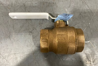 Apollo 1-1/2'' Brnze Full Port Ball Valve Lead Free Threaded End 600 CWP