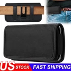 Nylon Belt Clip Holster Carrying Pouch Case For iPhone 17 17e 16 15 14 Pro Max