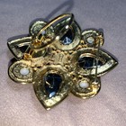 TAT Signed 1980’s Scarf Glass Stones &faux Pearls. Byzantine or Moghul aesthetic — photo 3