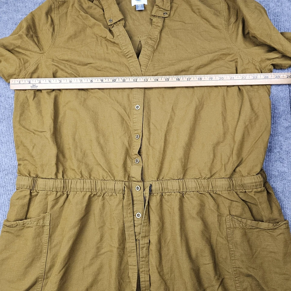 Mameluco antiguo azul marino para mujer XXL verde oliva utilitario traje de caldera utilitario al aire libre Foto 4 de 4