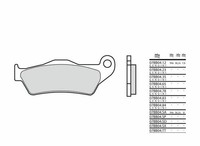 Brembo Bremsbelage 07BB04CC Karbon Ceramik