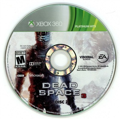 Dead Space 3 - Disc 2 (Xbox 360, 2013) TESTED Resurfaced NO TRACKING