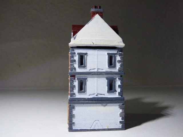 3 tlg Kasernengebäude - 1:144 - Resin - handbemalt - Bild 2 von 4