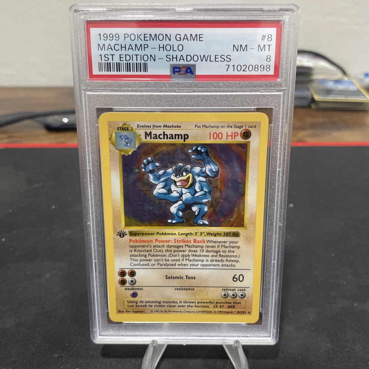 Pokémon TCG Professional Sports Authenticator (PSA) Grade 8