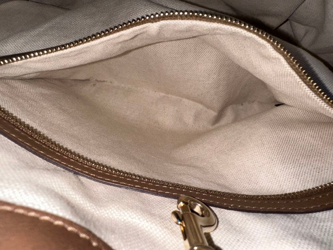 Gucci Micro Shima Leather Tote Bag Slightly Damaged Authentic Ladies Fashion thumbnail 11