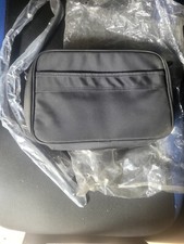 New 12"x8" Briefcase/Shoulder Bag Black With Shoulder strap Multi Pocket Carryon