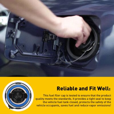 AUXITO Fuel Tank Gas Cap – Direct Fit For BMW & Mini Cooper (Replaces 16117222391 / 16116756772)