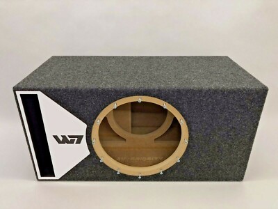 Speaker Sub Enclosures Special Edition With Red Plexi Port Trim Jl Audio 10w6v3 Ported Subwoofer Box Car Audio Video Installation Vehicle Electronics Gps