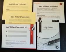 LAST WILL AND TESTAMENT KIT,  NEW 2026 Edition, SUITABLE for 1 or 2 PERSONS.