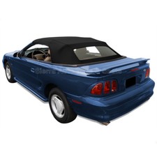Ford Mustang Convertible Top 1994-2004 Heated Glass Window Sailcloth Black