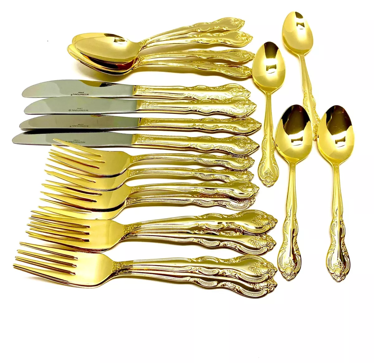 Plated flatware clearance