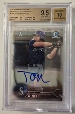 2016 Bowman Chrome Tyler O’Neill 1st Bowman Rookie Auto BGS 9.5 Gem Mint