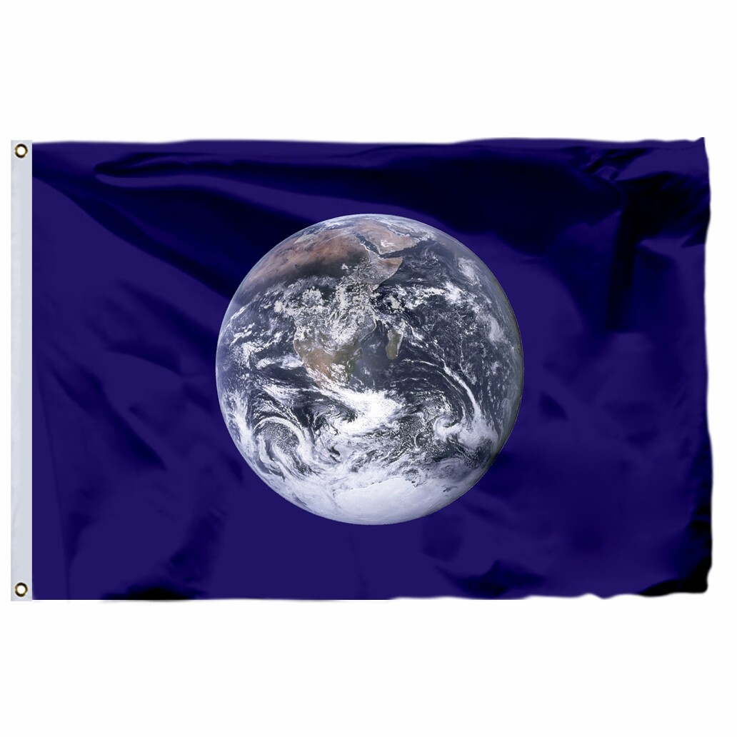 Yogayet 'Every Day Is Earth Day' Gartenflagge – 30,5x45,7 Cm, Doppelseitig Bedruckt