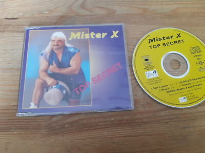 CD Pop Mister X - Top Secret (4 Song) AMPLE RECORDS sc