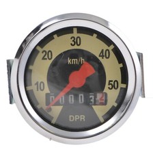 Tachometer Ø48mm 60km/h Chromring Simson SR1 SR2 KR51 Schwalbe SR4 KR50