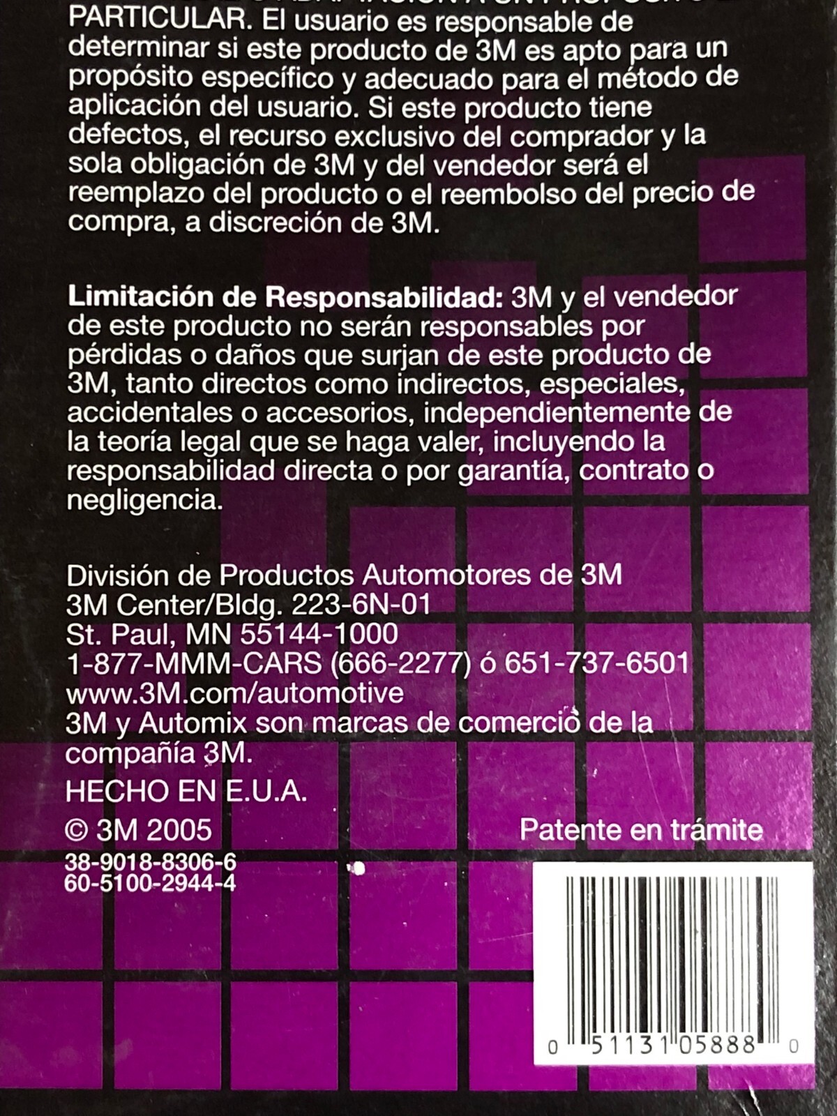 3M 05888 EZ FIX FLEXIBLE BUMPER PATCH KIT INCLUDES ADHESION PROMOTER FAST STRONG eBay