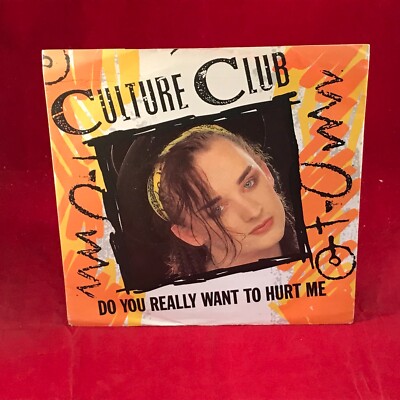 CULTURE CLUB Do You Really Want To Hurt Me 1982 UK 7'' Vinyl Single original 45 F