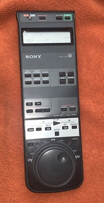 Original Fernbedienung Sony RMT-V5B IR Remote Control TV VTR Video Jog Wheel