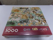 MAKE AN OFFER Springbok CATS, CATS, CATS  1000 pc Jigsaw Puzzle