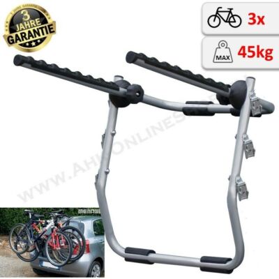 TÜV GS Fahrradträger für Heckklappe 3 Räder für NISSAN March K12 2002-2010