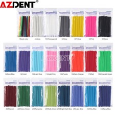 AZDENT Dental Orthodontic Ligature Ties Elastic Rubber Bands For Brackets Brace