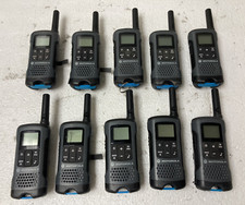 Lot of 10 Motorola Talkabout T200 Two-Way Radio with Battery No Charger READ