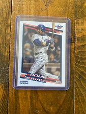 2022 Topps Opening Day Bomb Squad Sammy Sosa Chicago Cubs