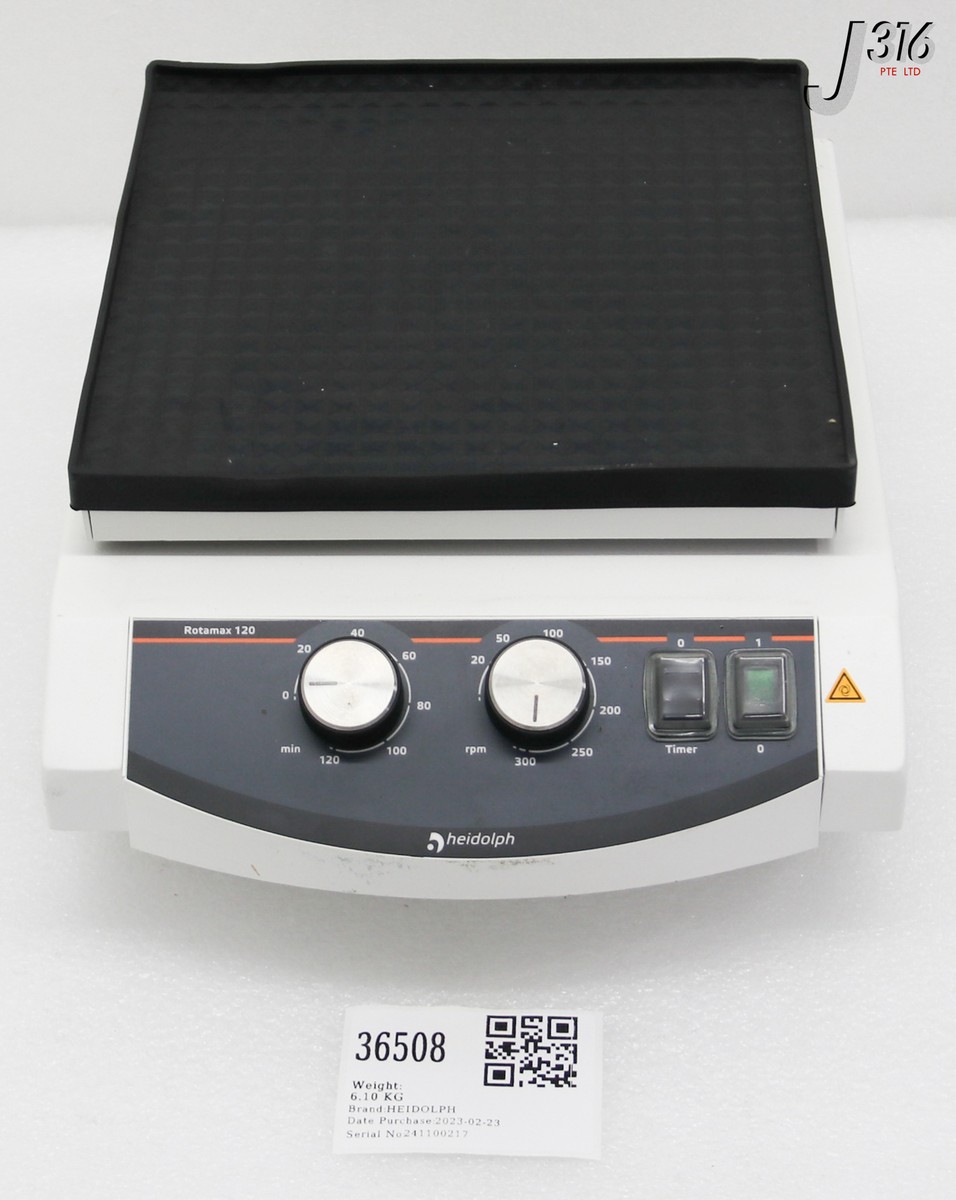 36508 HEIDOLPH ORBITAL SHAKER, 300RPM P/N: 544-41200-00-5 ROTAMAX