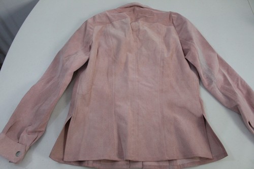 Camisa Maggy Frances England Rosa Gamuza Botones Talla 2 Nueva con Etiquetas $250.00 IRRG - Imagen 12 de 12