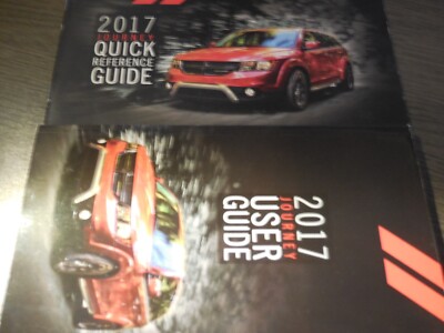 2017 Dodge Journey SUV Car User Guide Owner's Manual User Guide, Quick ...