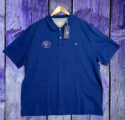 VINEYARD VINES Edgartown Polo Shirt Marshalls President Club 2024 Men's 2XL  NWT