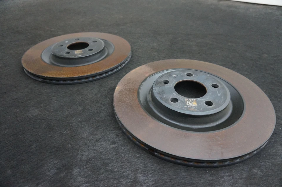 Juego Rotor Freno Disco Trasero Izquierdo Derecho 8W0615601K Audi S5 B9 2018-24 S4 A5 2018-24 Foto 2 de 4